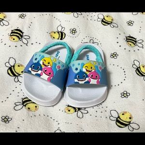 Baby Shark baby sandals! Never worn! Brand new!